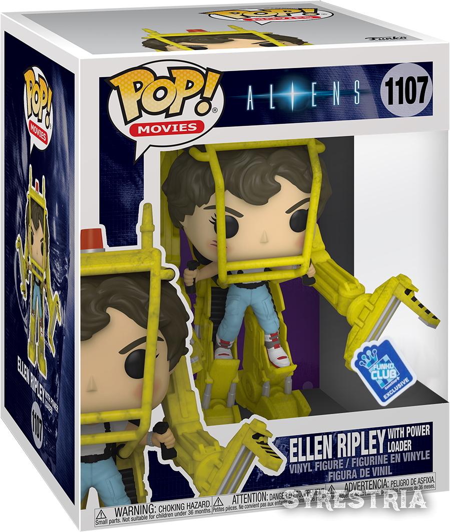 Aliens - Ellen Ripley With Power Loader 1107 Funko Club Exclusive - Funko Pop! - Vinyl Figur