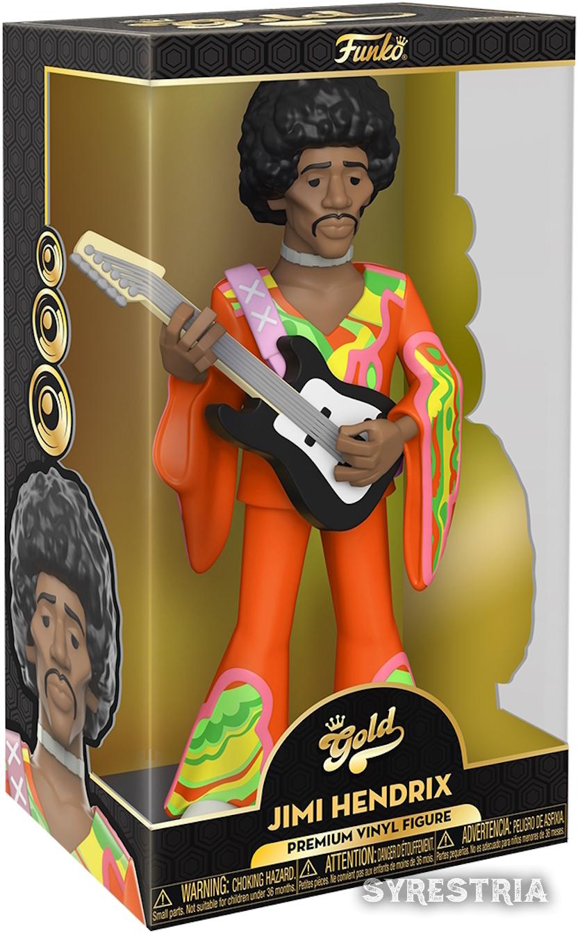 Jimi Hendrix   - Funko Gold Vinyl Figur