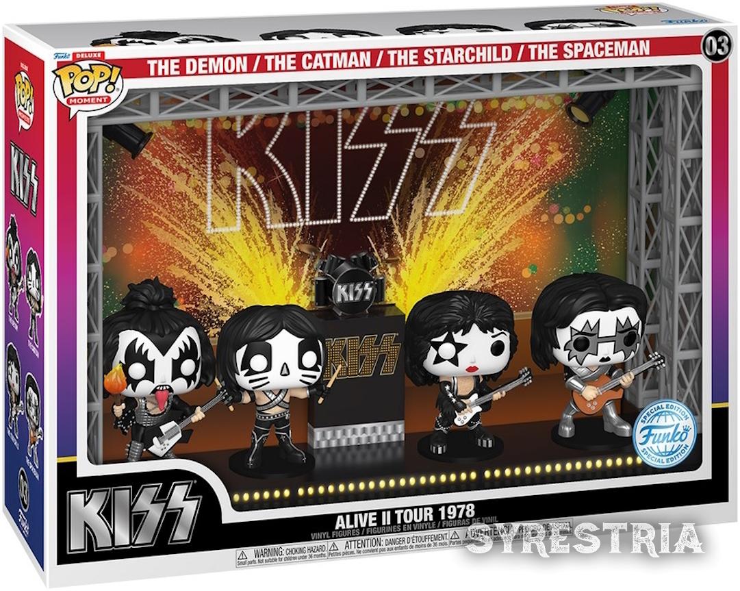 Kiss - Alive II Tour 1978 The Demon Catman Starchild Spaceman 03 Special Edition Deluxe Moment