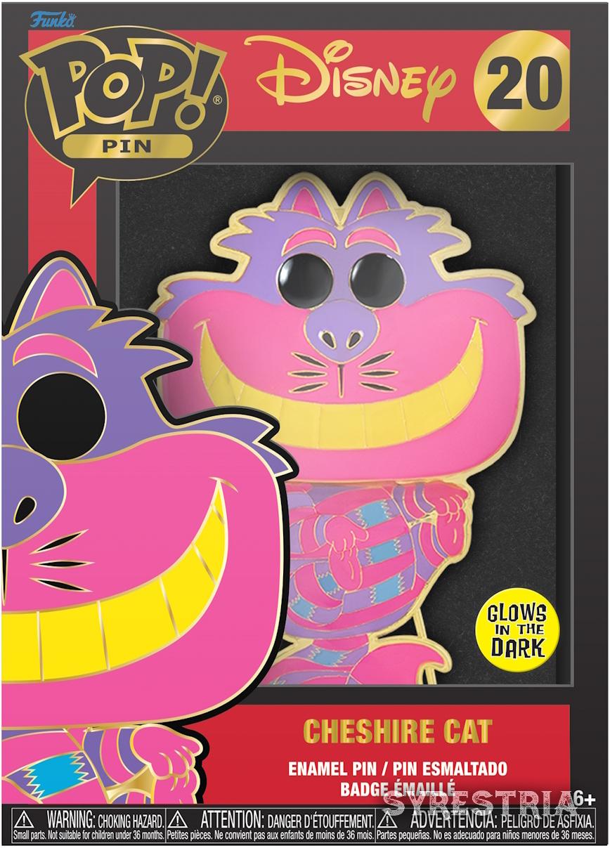 Disney - Cheshire Cat Grinsekatze 20 Glows - Funko Pop! Pin