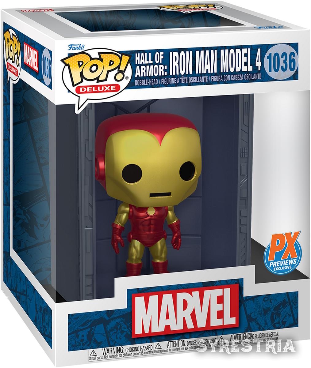 Marvel - Hall Of Armor Iron Man Model 4 1036 PX Previews Exclusive - Funko Pop! Deluxe
