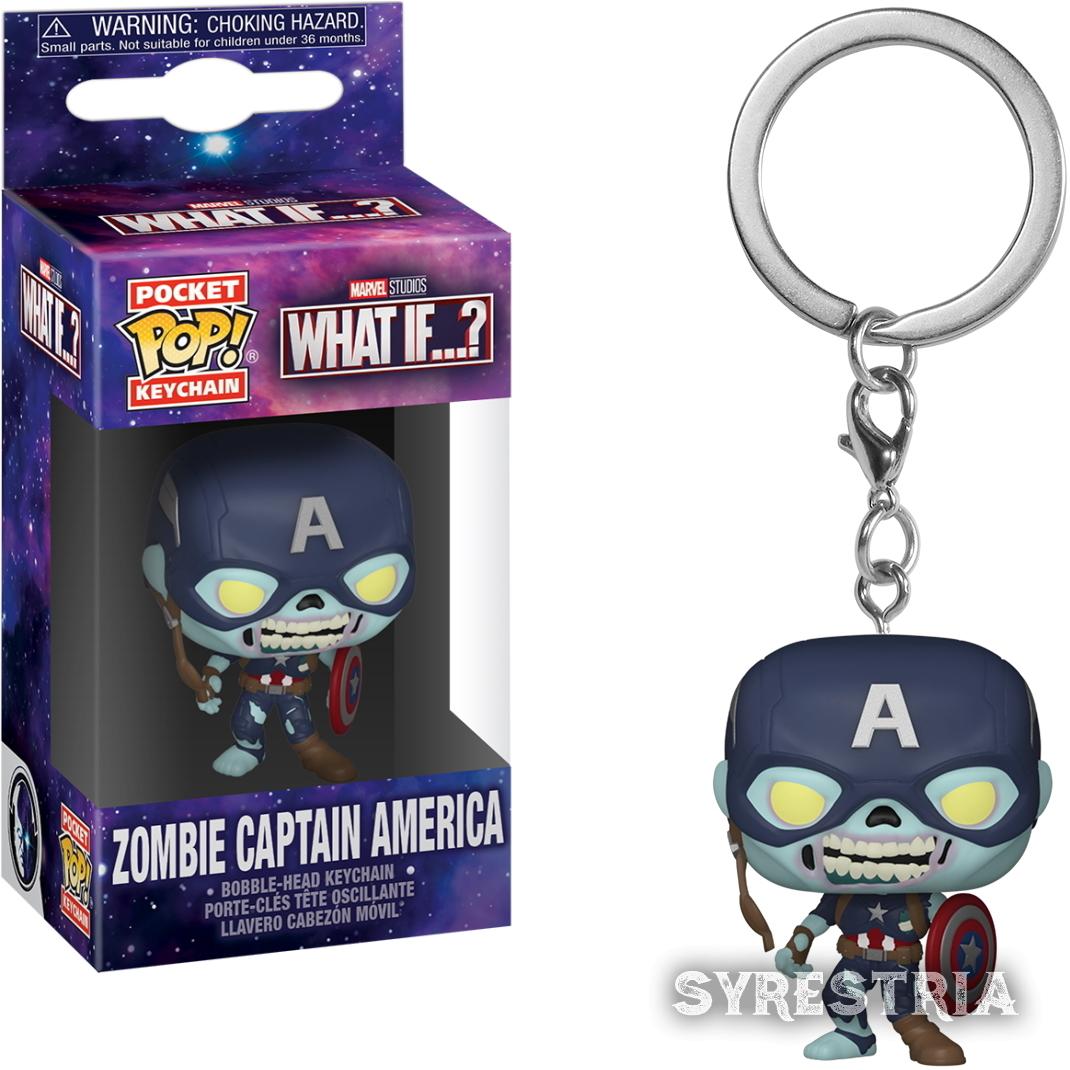 What If …? - Zombie Captain America  - Schlüsselanhänger Funko Pocket POP! Keychain