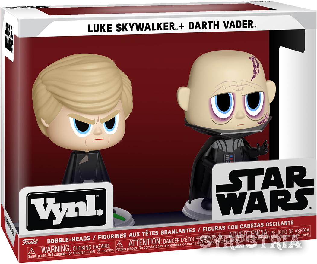 Star Wars - Darth Vader + Luke Skywalker  - Funko Vynl Figuren