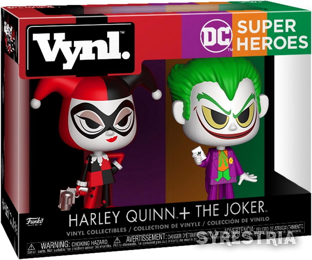 DC Super Heroes - Harley Quinn + The Joker  - Funko Vynl Figuren