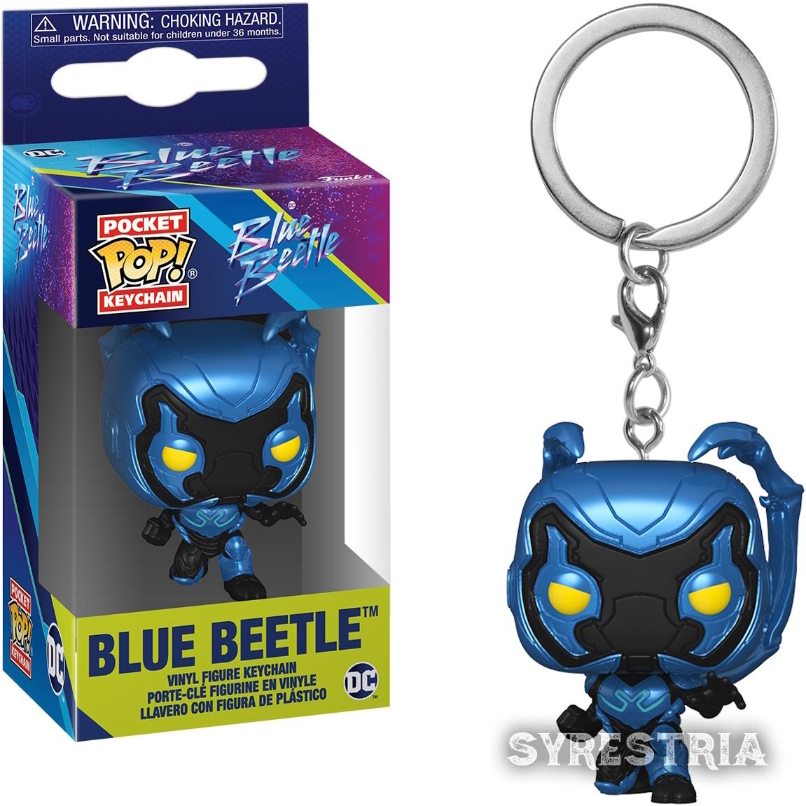 Blue Beetle   - Schlüsselanhänger Funko Pocket POP! Keychain