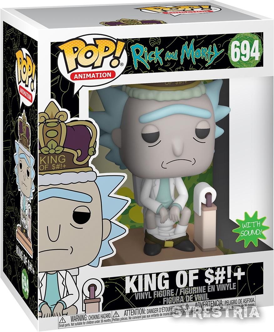 Rick and Morty - King Of $#!+ Shit 694 with sound! Mit Ton! - Funko Pop! - Vinyl Figur