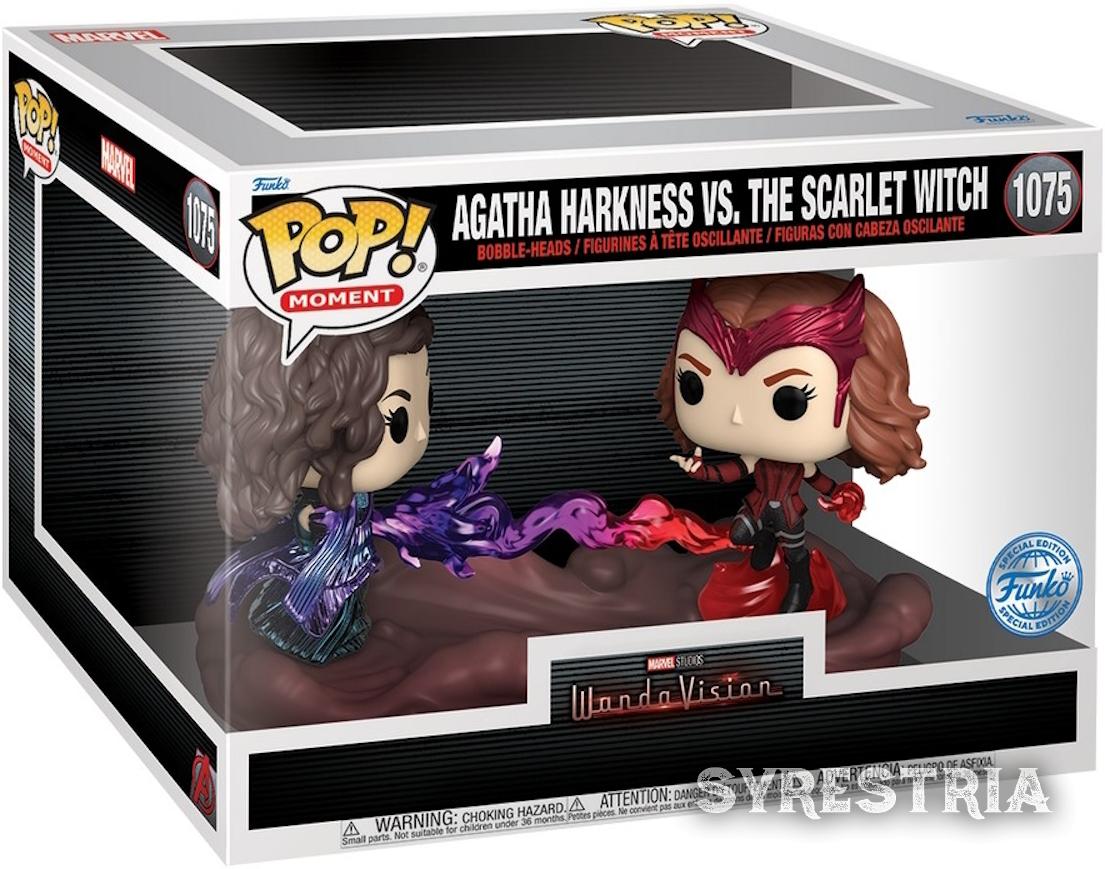 Marvel Wanda Vision - Agatha Harkness vs. The Scarlet Witch 1075 Special Edition - Funko Moments Pop!