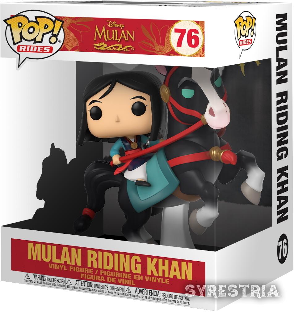 Disney Mulan - Mulan Riding Khan 76 - Funko Pop! - Vinyl Figur