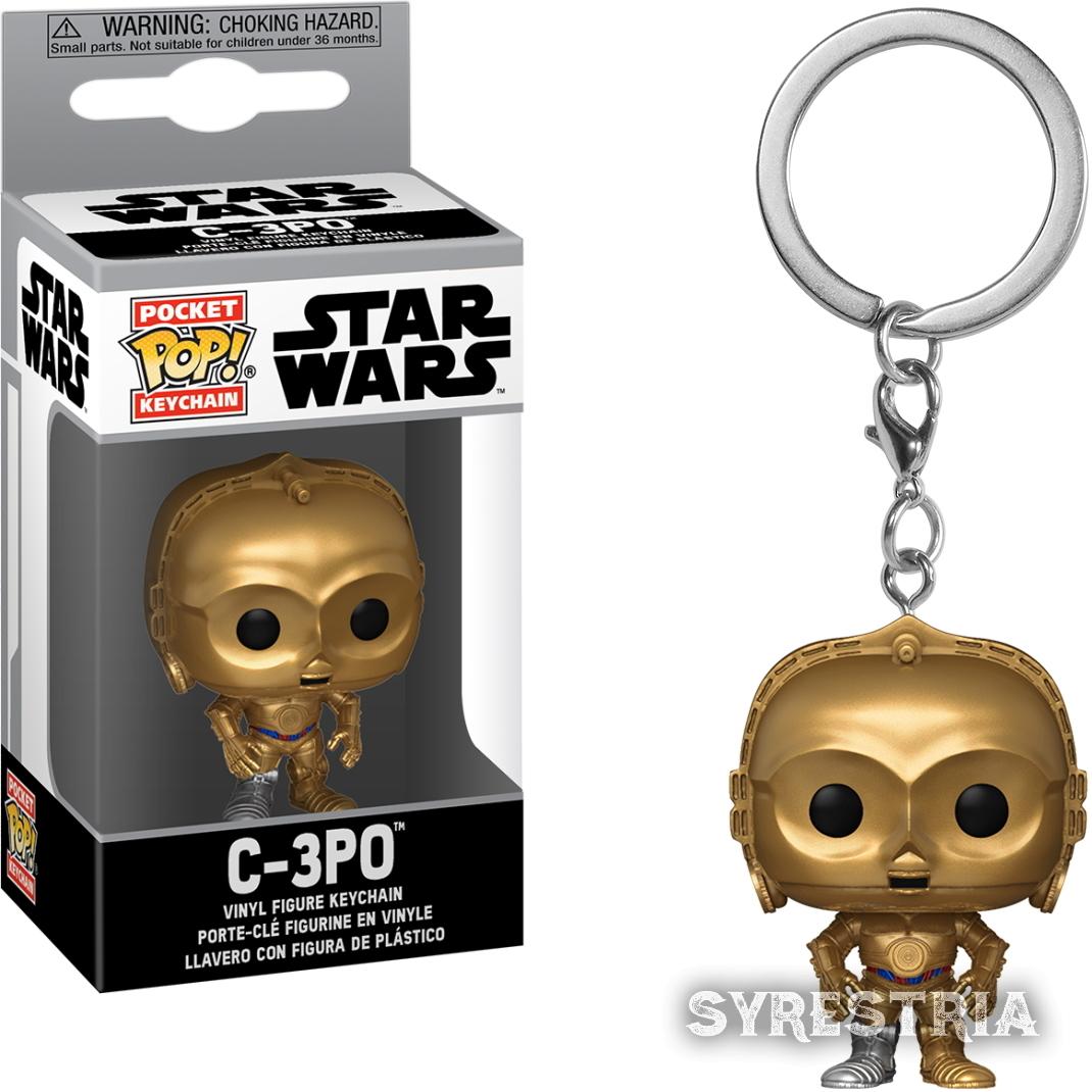 Star Wars - C-3PO  - Schlüsselanhänger Funko Pocket POP! Keychain