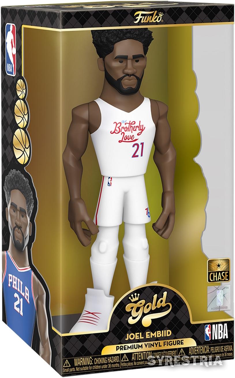NBA Philadelphia 76ers - Joel Embiid Chase - Funko Gold Vinyl Figur