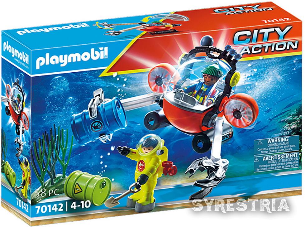 Playmobil Seenot: Umwelteinsatz mit Tauchboot 70142