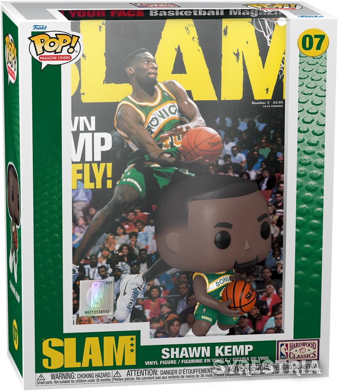 NBA Slam - Shawn Kemp 07 - Funko Pop! Magazine Covers Vinyl Figur