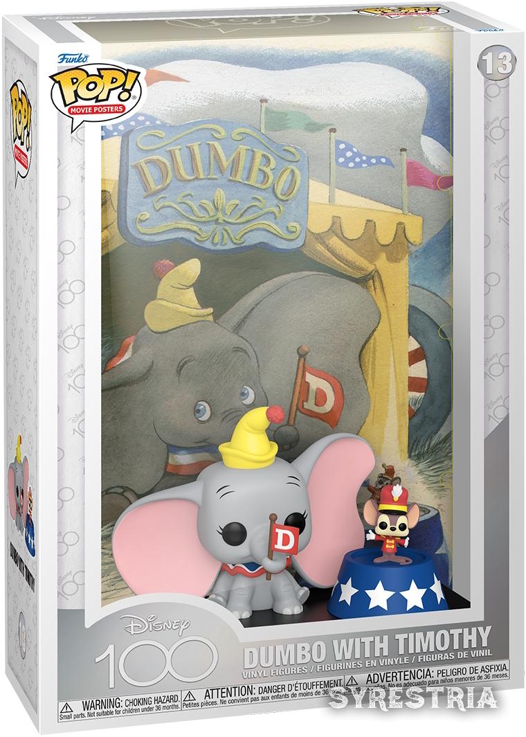 Disney 100 Dumbo - Dumbo With Timothy) 13 - Funko Pop! Movie Posters
