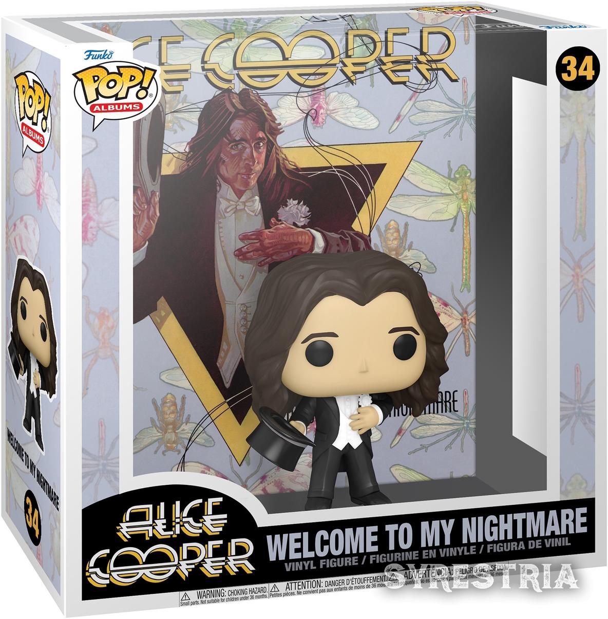 Alice Cooper - Welcome to my Nichtmare 34 - Funko Pop! Albums - Vinyl Figur