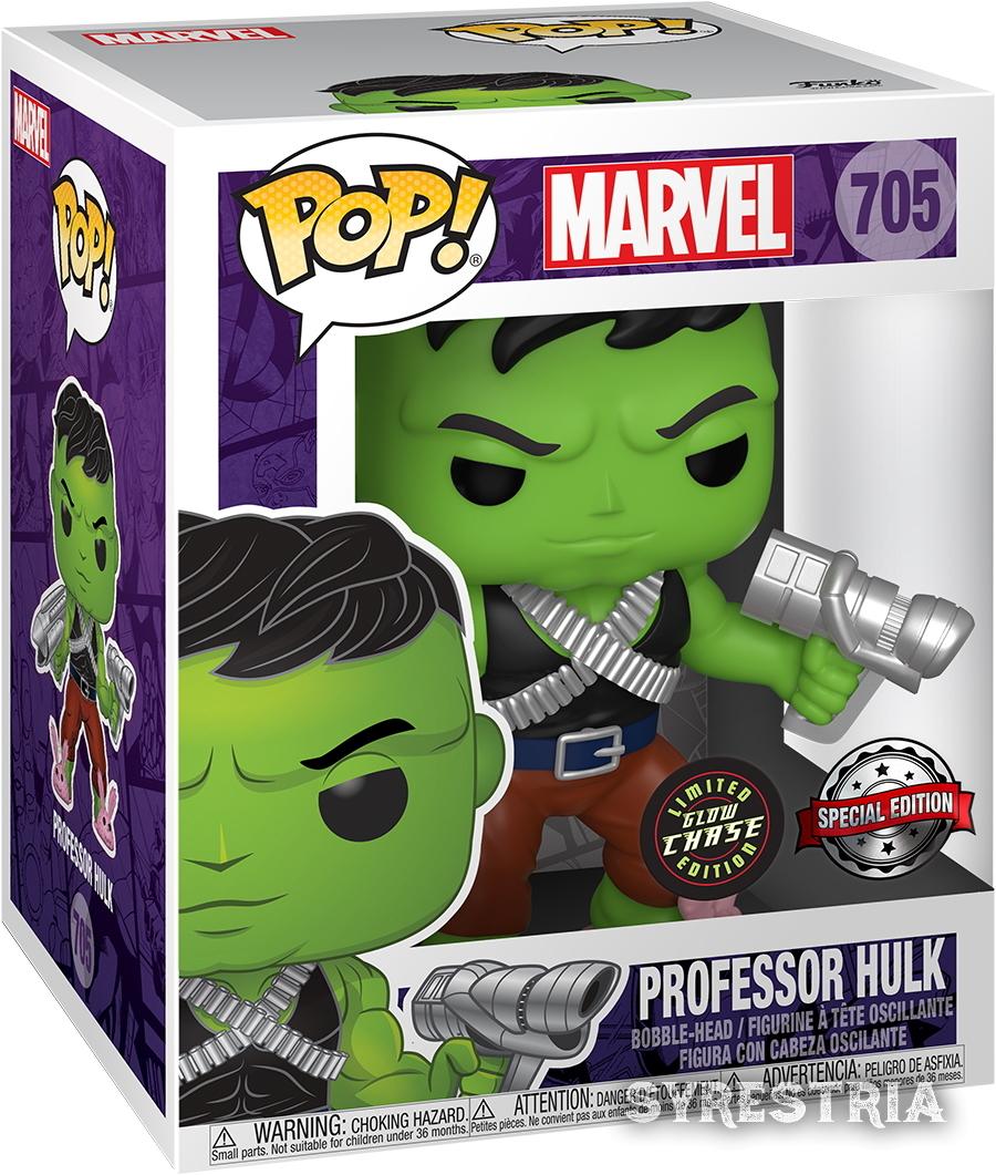 Marvel - Professor Hulk 705 Special Edition Limited Glow Chase Edition - Funko Pop! - Vinyl Figur