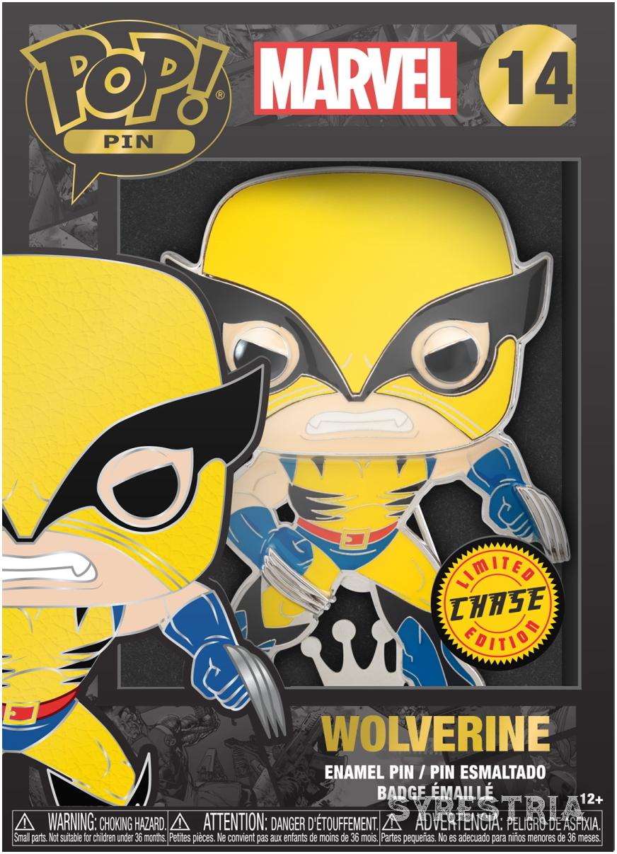 Marvel X-Men - Wolverine 14 Limited Chase Edition - Funko Pin