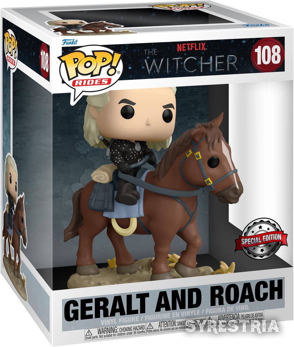 Netflix Witcher - Geralt and Roach 108 Special Edition - Funko Pop! Rides - Vinyl Figur