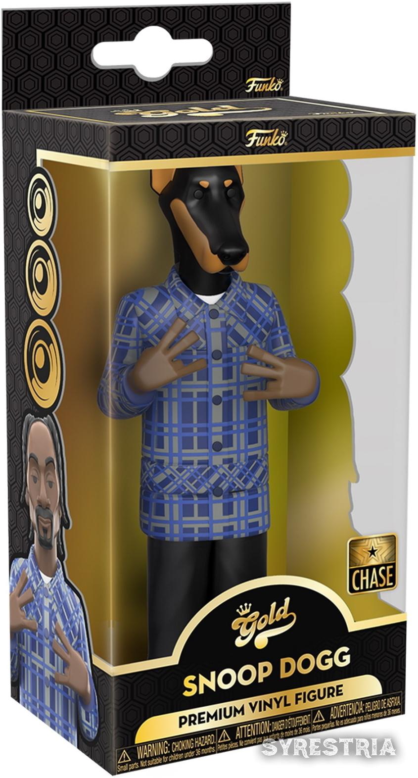 Funko - Gold Snoop Dogg 5" Chase - Funko Gold Vinyl Figur