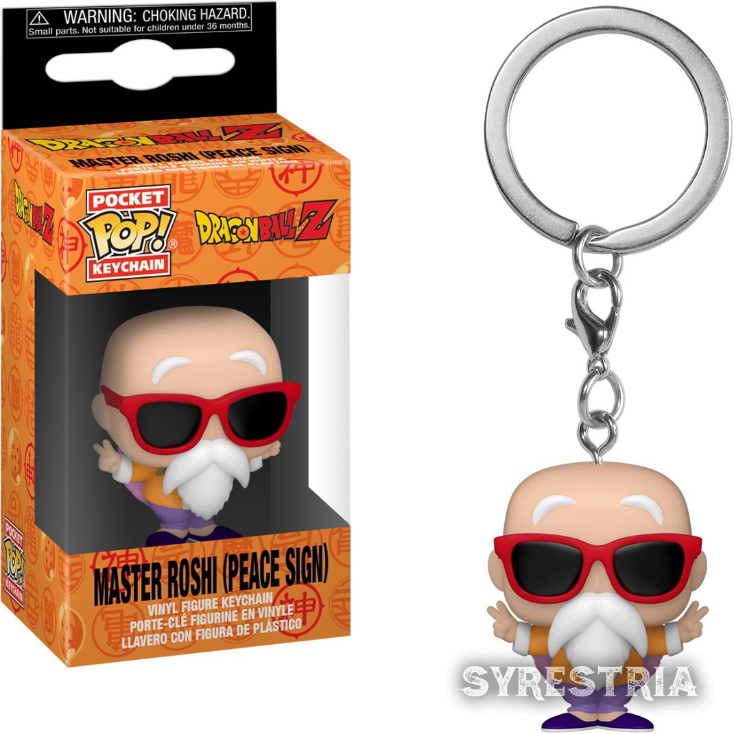 Dragon Ball Z - Master Roshi (Peace Sign)  - Schlüsselanhänger Funko Pocket POP! Keychain