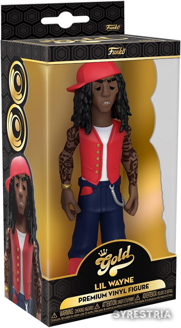 Gold Lil Wayne  - Premium Vinyl Figure Funko