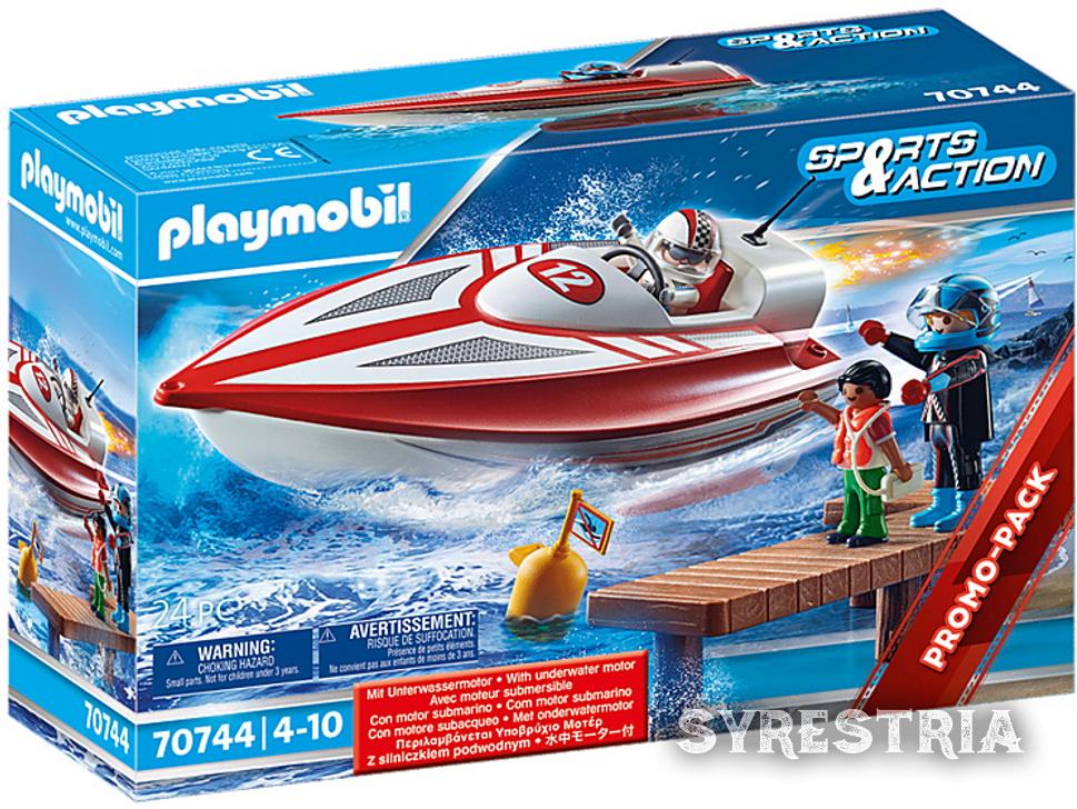 Playmobil Speedboot mit Unterwassermotor 70744