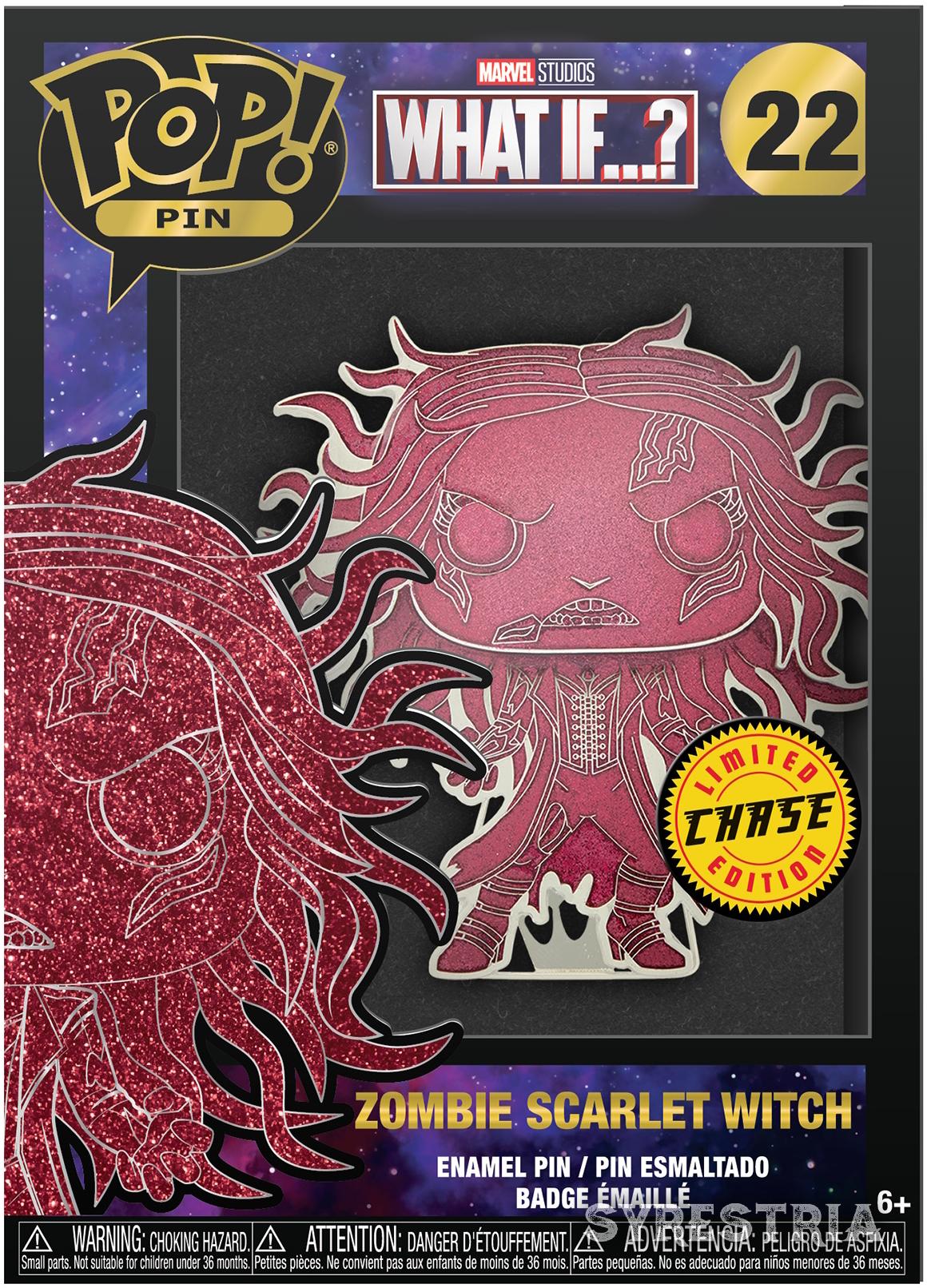 What IF…? - Zombie Scarlet Witch 22  Limited Chase Edition - Funko Pop! Pin