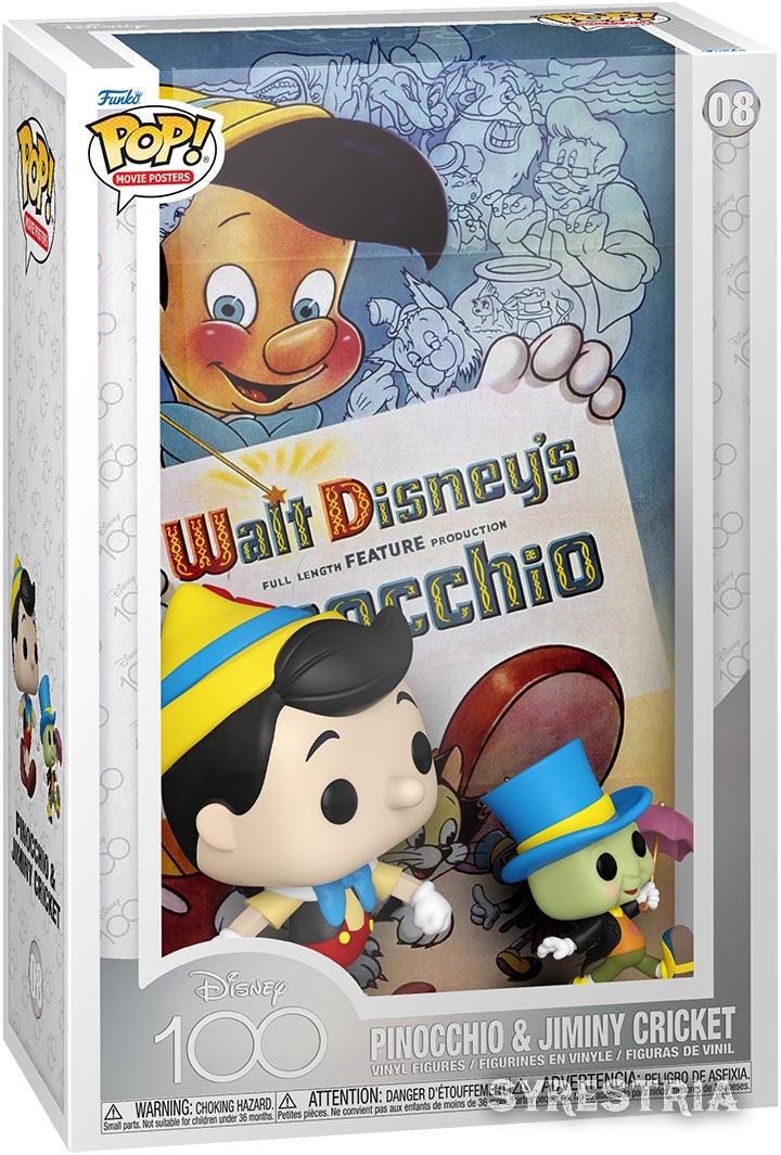 Walt Disney Pinocchio & Jimini Cricket 08 - Funko Pop! Movie Posters