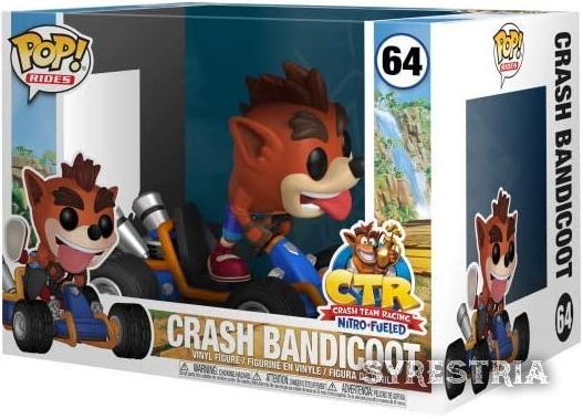 Rides - Crash Bandicoot 64 - Funko Pop! - Vinyl Figur