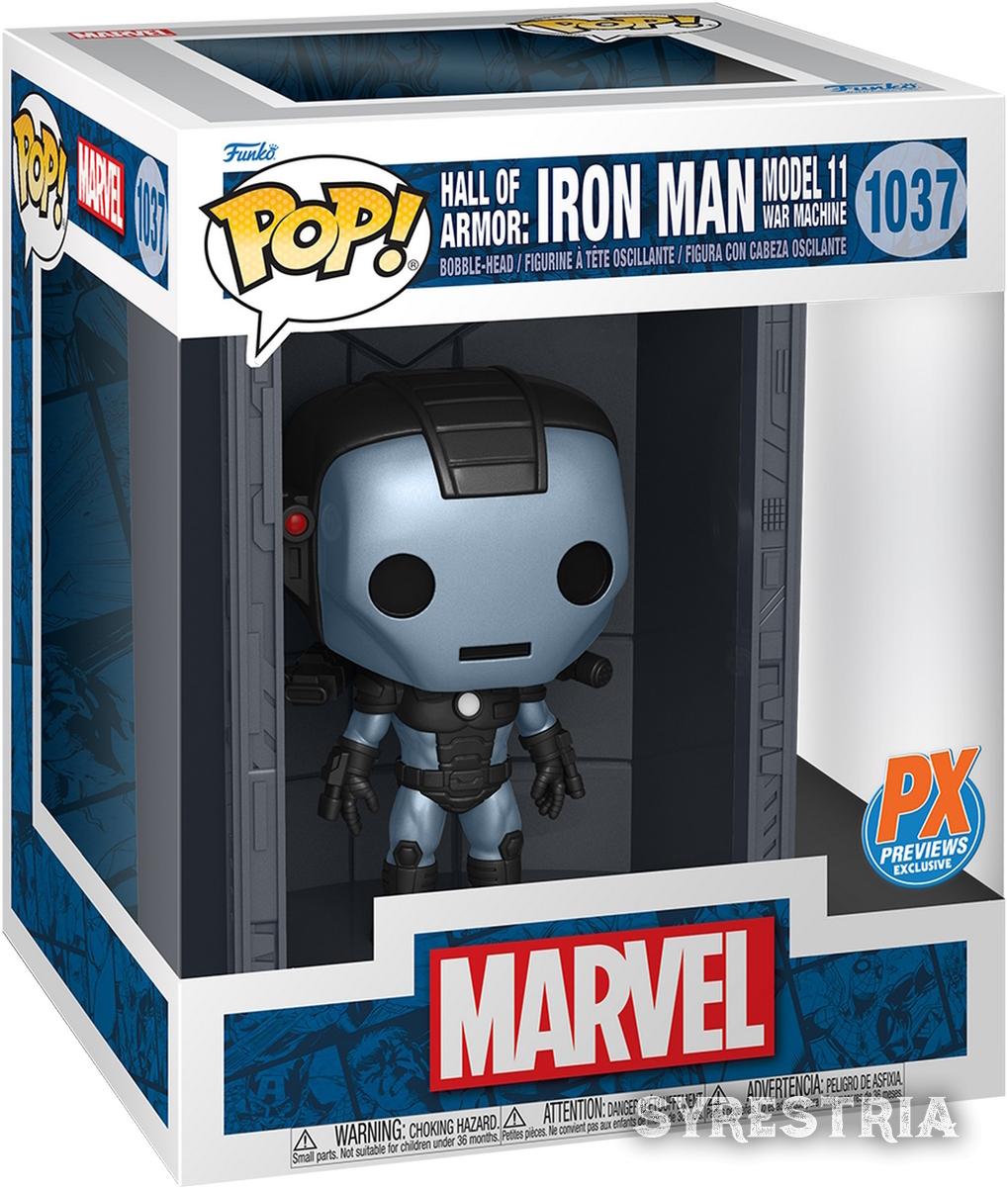Marvel - Hall Of Armor Iron Man Model 11 War Machine 1037 PX Previews Exclusive - Funko Pop! Deluxe