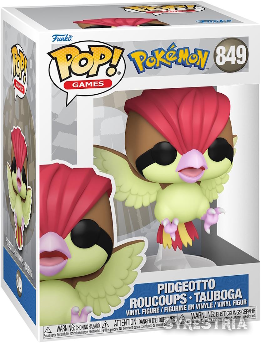 Pokémon - Pidgeotto Roucoups Tauboga 849  - Funko Pop! Vinyl Figur