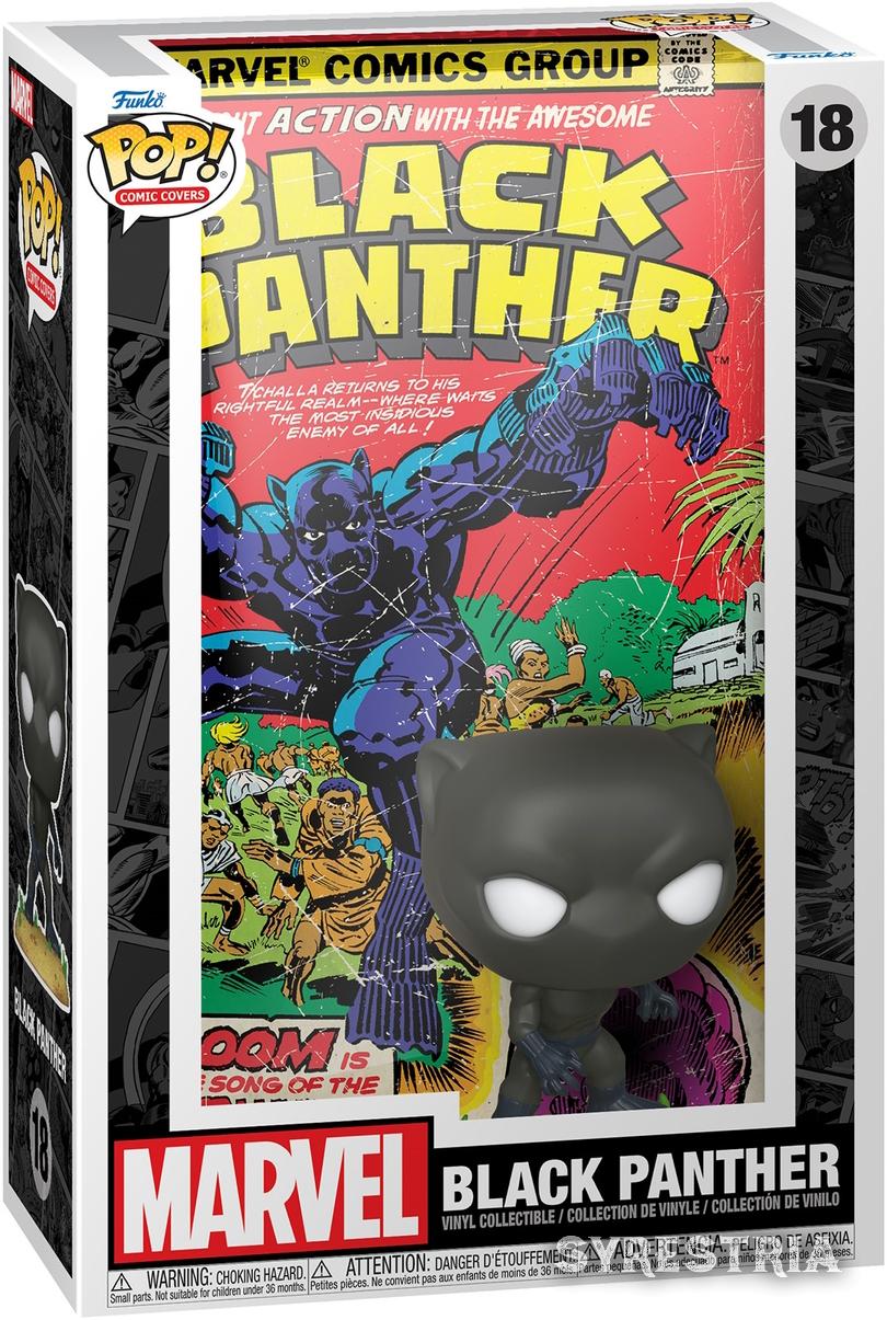 Marvel Black Panther 18 - Funko Pop! Comic Covers Vinyl Figur