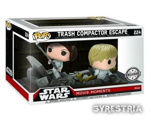 Star Wars - Trash Compactor Escape 224 Exclusive - Funko Pop! - Vinyl Figur