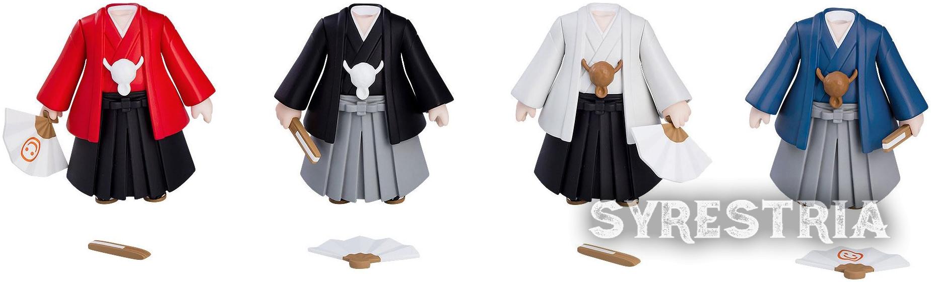 Nendoroid More Zubehör-4er-Set für Nendoroid Actionfiguren Dress-Up Coming of Age Ceremony Hakama