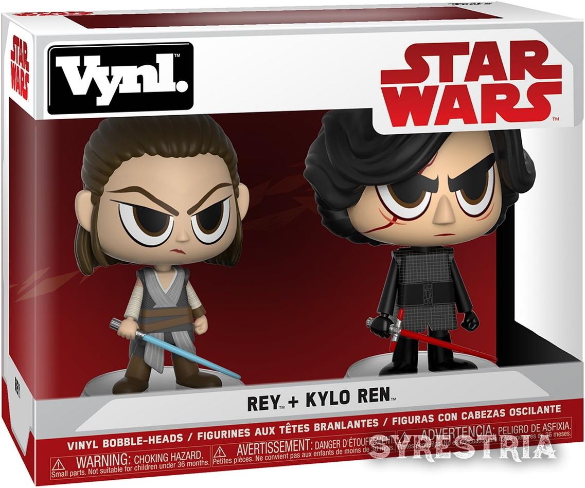 Star Wars - Rey + Kylo Ren - Funko Vynl Figuren