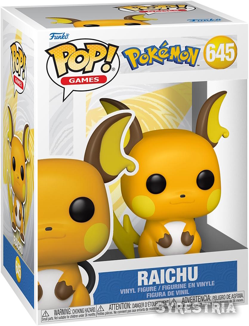 Pokémon - Raichu 645  - Funko Pop! Vinyl Figur