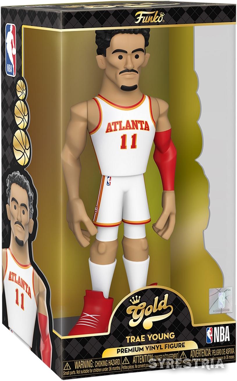 NBA Atlanta Hawks - Trae Young - Funko Gold Vinyl Figur