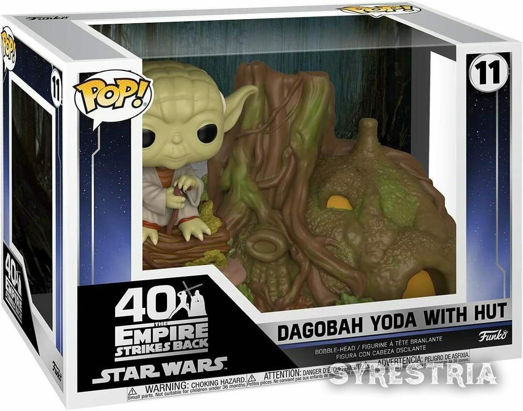 Star Wars - Dagobah Yoda With Hut 11 - Funko Pop! - Vinyl Figur