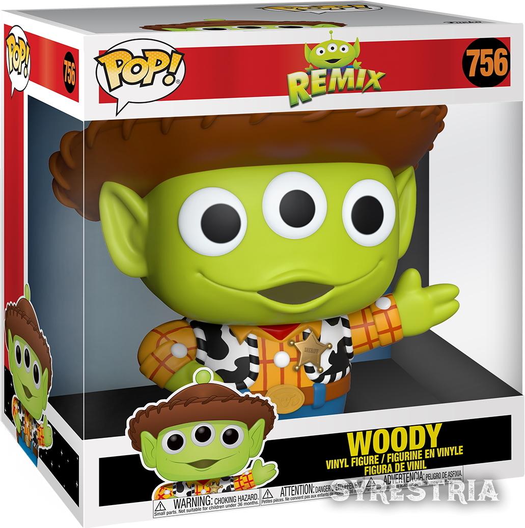 Pixar Alien Remix - Woody 756 - Funko Pop! - Vinyl Figur
