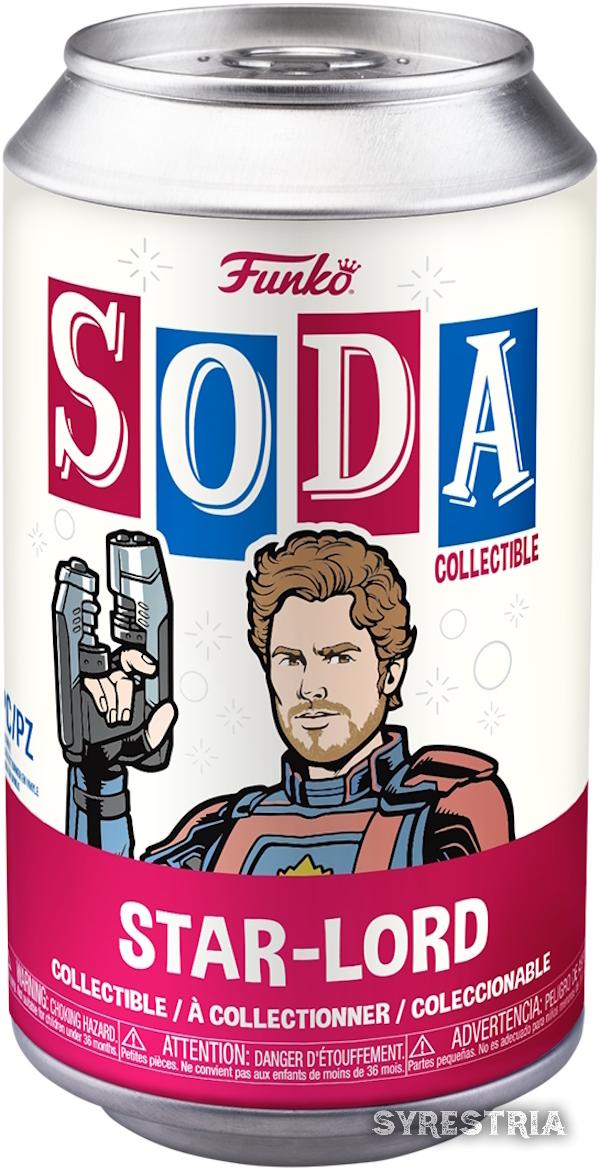 Collectible Guardians of the Galaxy Vol. 3 - Star-Lord - Funko Soda