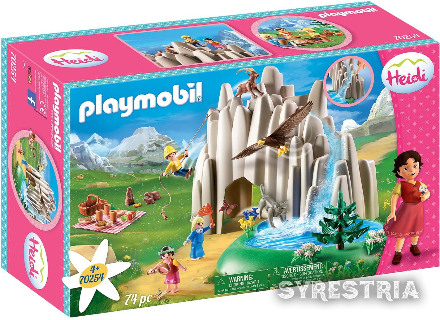 Playmobil Am Kristallsee mit Heidi, Peter und Clara 70254