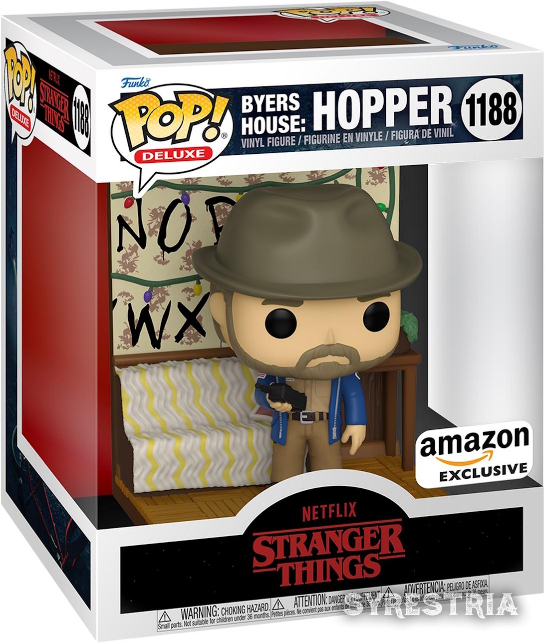 Stranger Things - Byers House: Hopper 1188 Amazon Exclusive - Funko Pop! Deluxe
