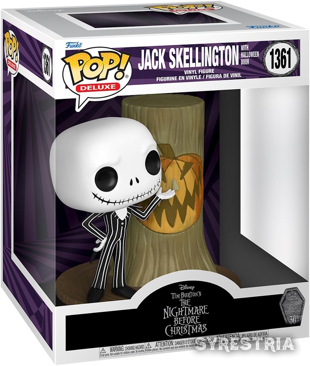 Nightmare Before Christmas - Jack Skellington with Halloween Door 1361  - Funko Pop! Deluxe