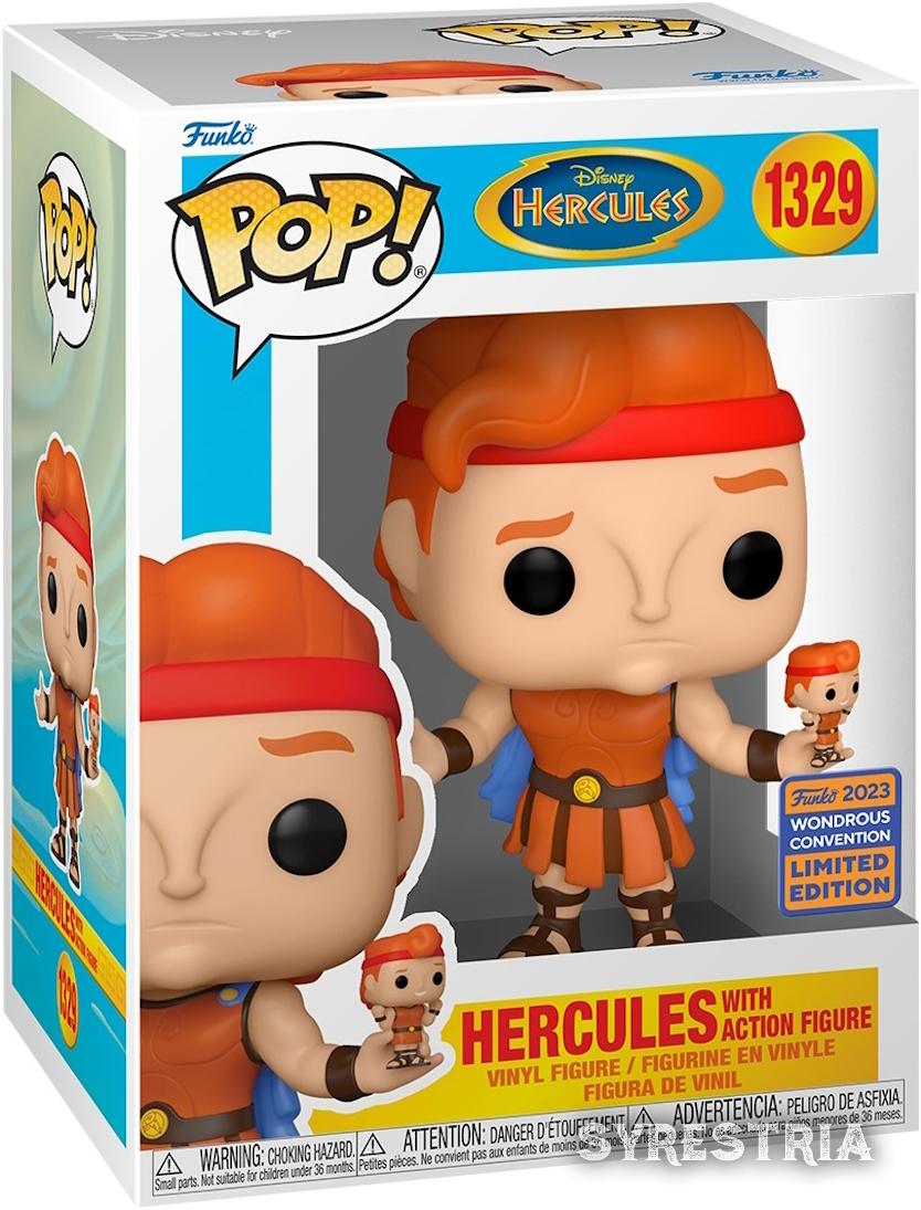Disney Hercules - Hercules with Action Figure 1329 2023 Wondrous Convention Limited Edition