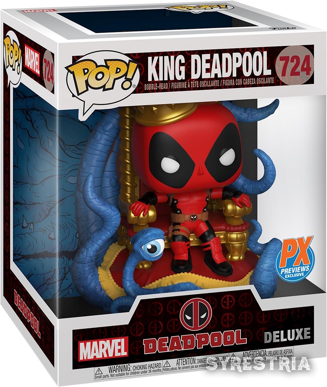 Marvel Deadpool - King Deadpool 724 PX Exclusive - Funko Pop! Deluxe
