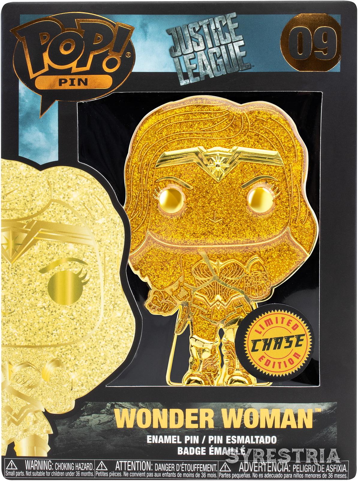 Justice League - Wonder Woman 09 Limited Chase Edition - Funko Pin