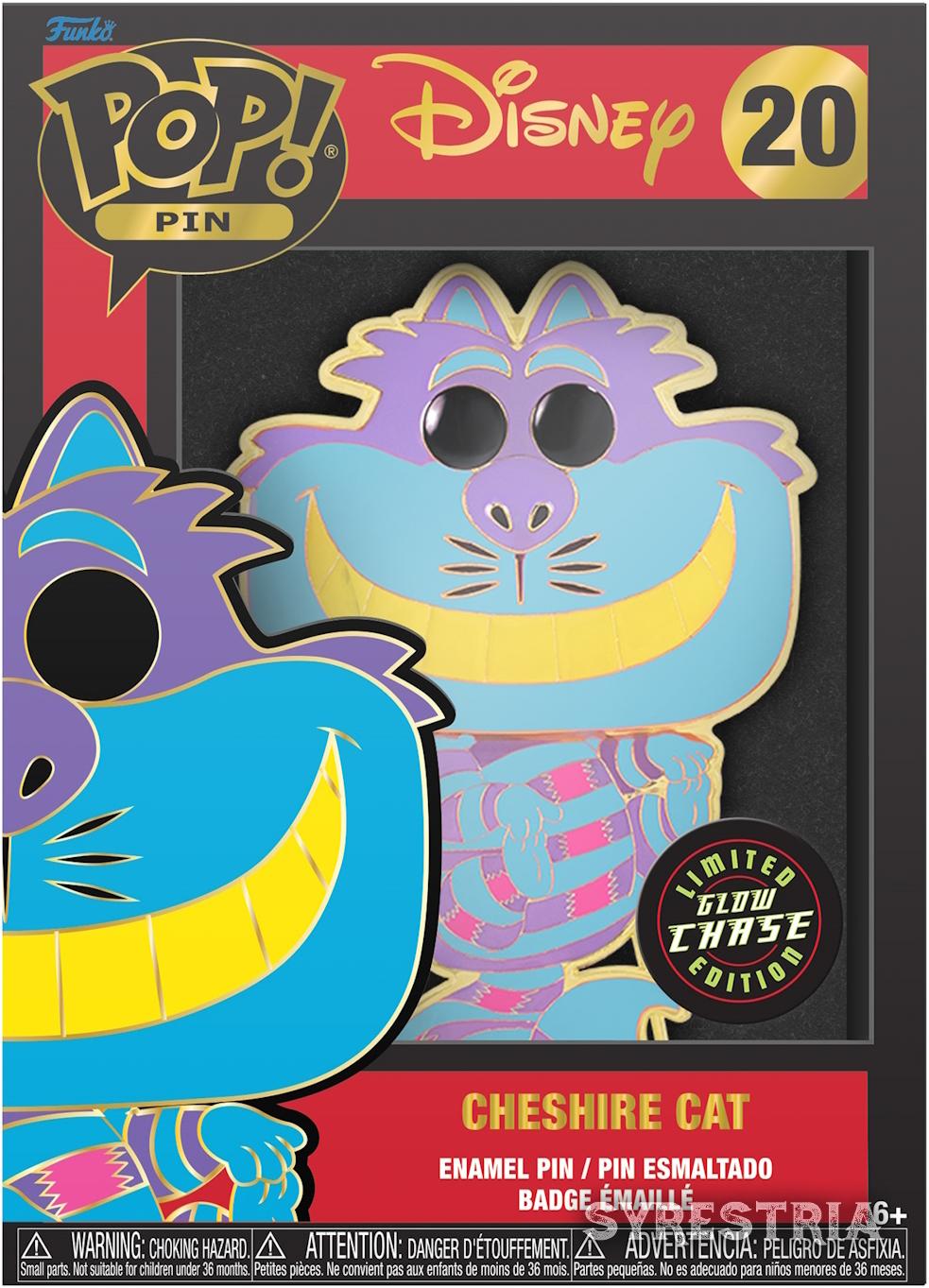 Disney - Cheshire Cat Grinsekatze 20 Glow Chase - Funko Pop! Pin