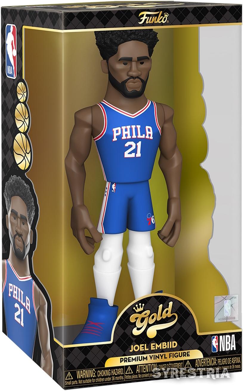 NBA Philadelphia 76ers - Joel Embiid - Funko Gold Vinyl Figur