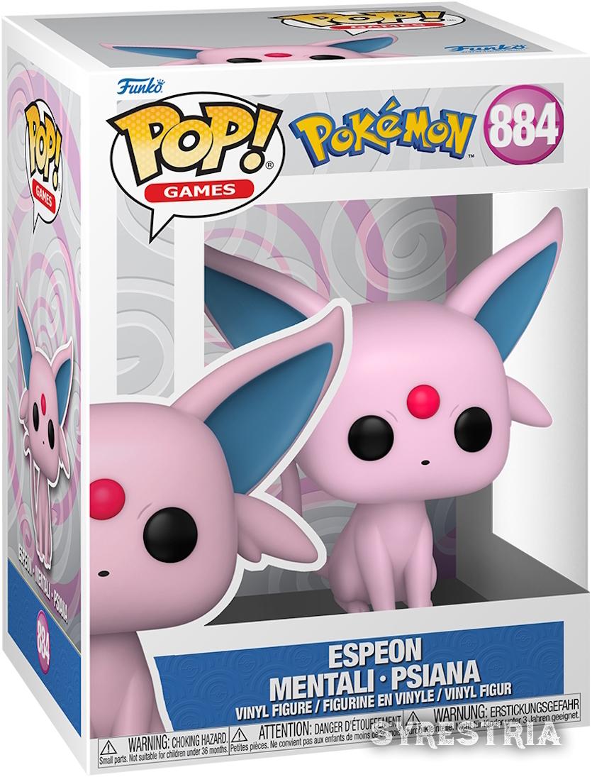 Pokémon - Espeon Mentali Psiana 884  - Funko Pop! Vinyl Figur