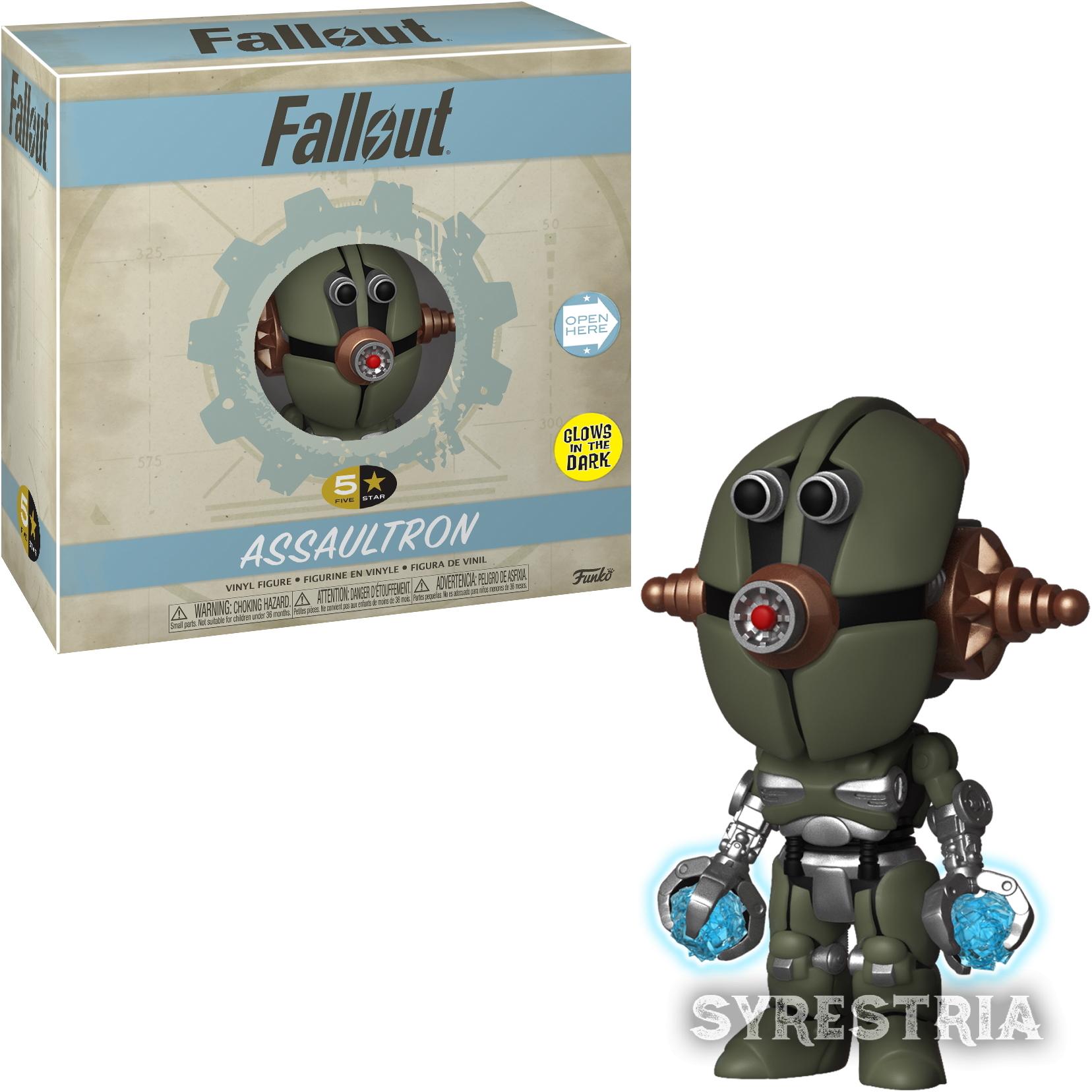 Fallout - Assaultron  Glows - Funko 5 Five Star - Vinyl Figure
