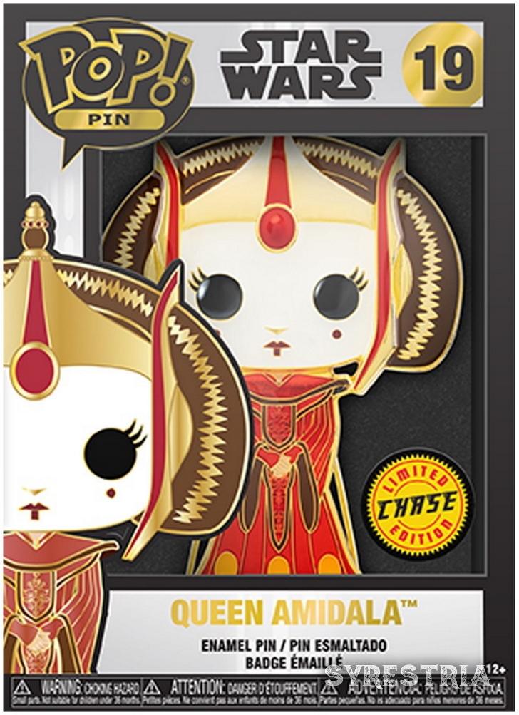 Star Wars - Queen Amidala 19 Limited Chase Edition - Funko Pin